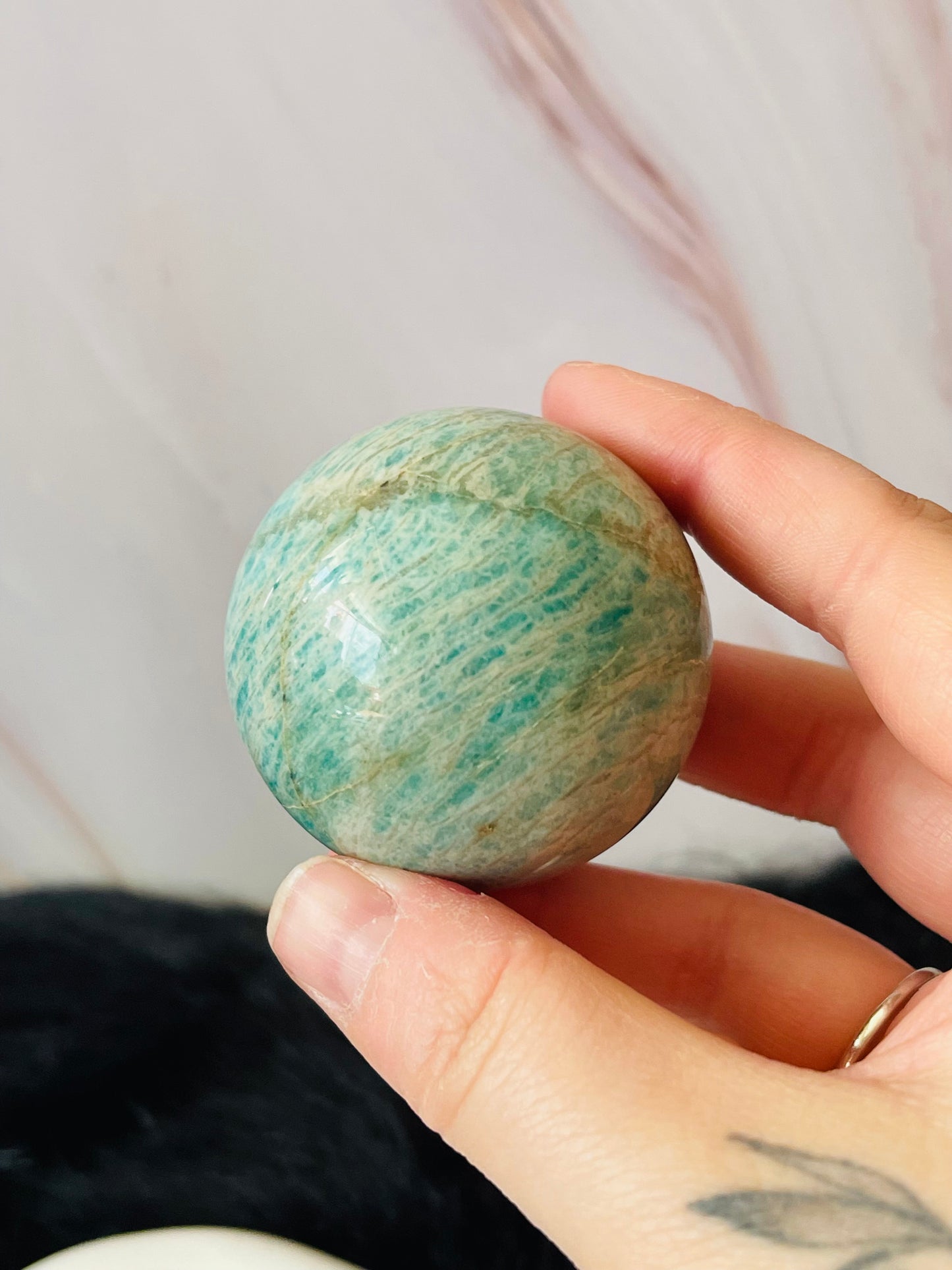 Amazonite sphere