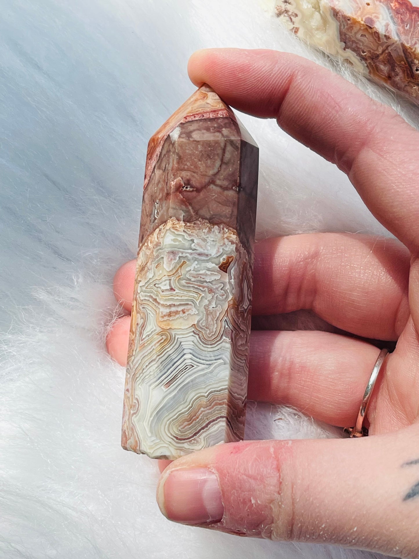 Crazy Lace Agate Towers