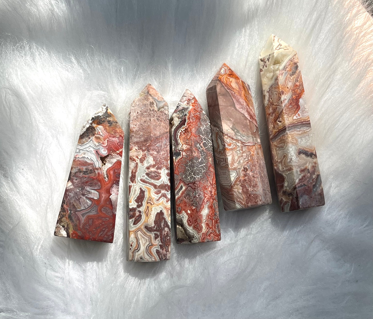 Crazy Lace Agate Towers