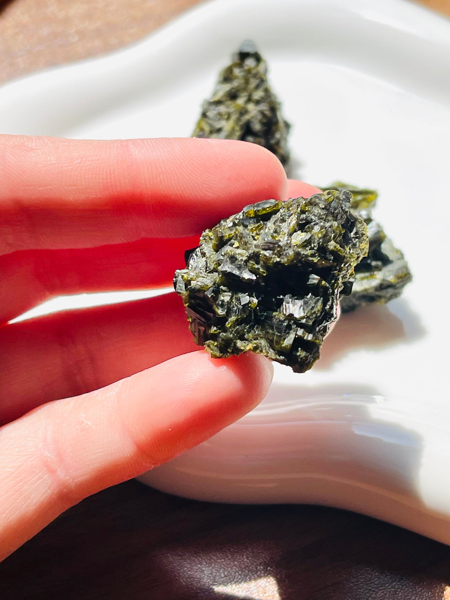 Raw Green Tourmaline