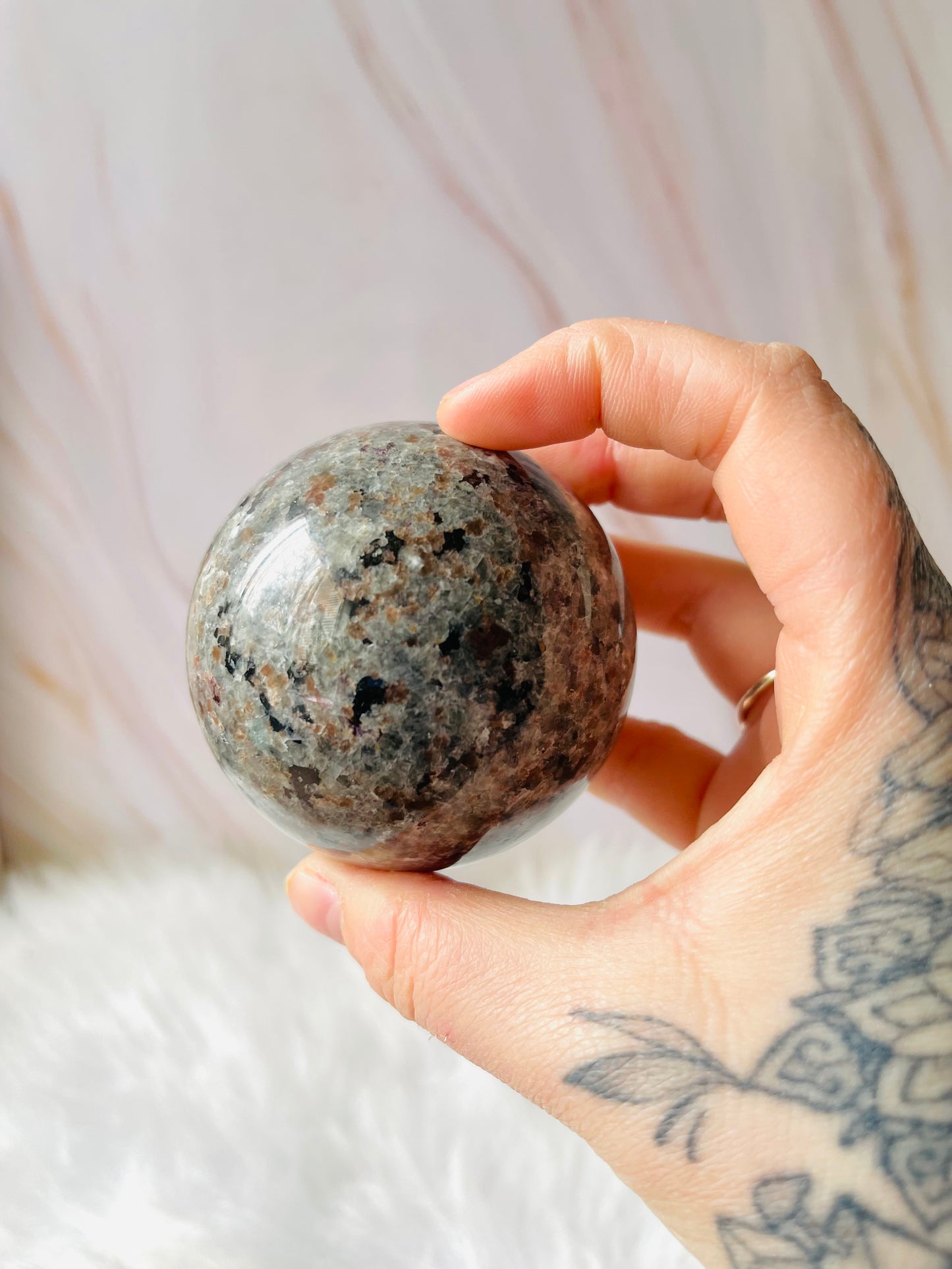 Large Yooperlite Sphere