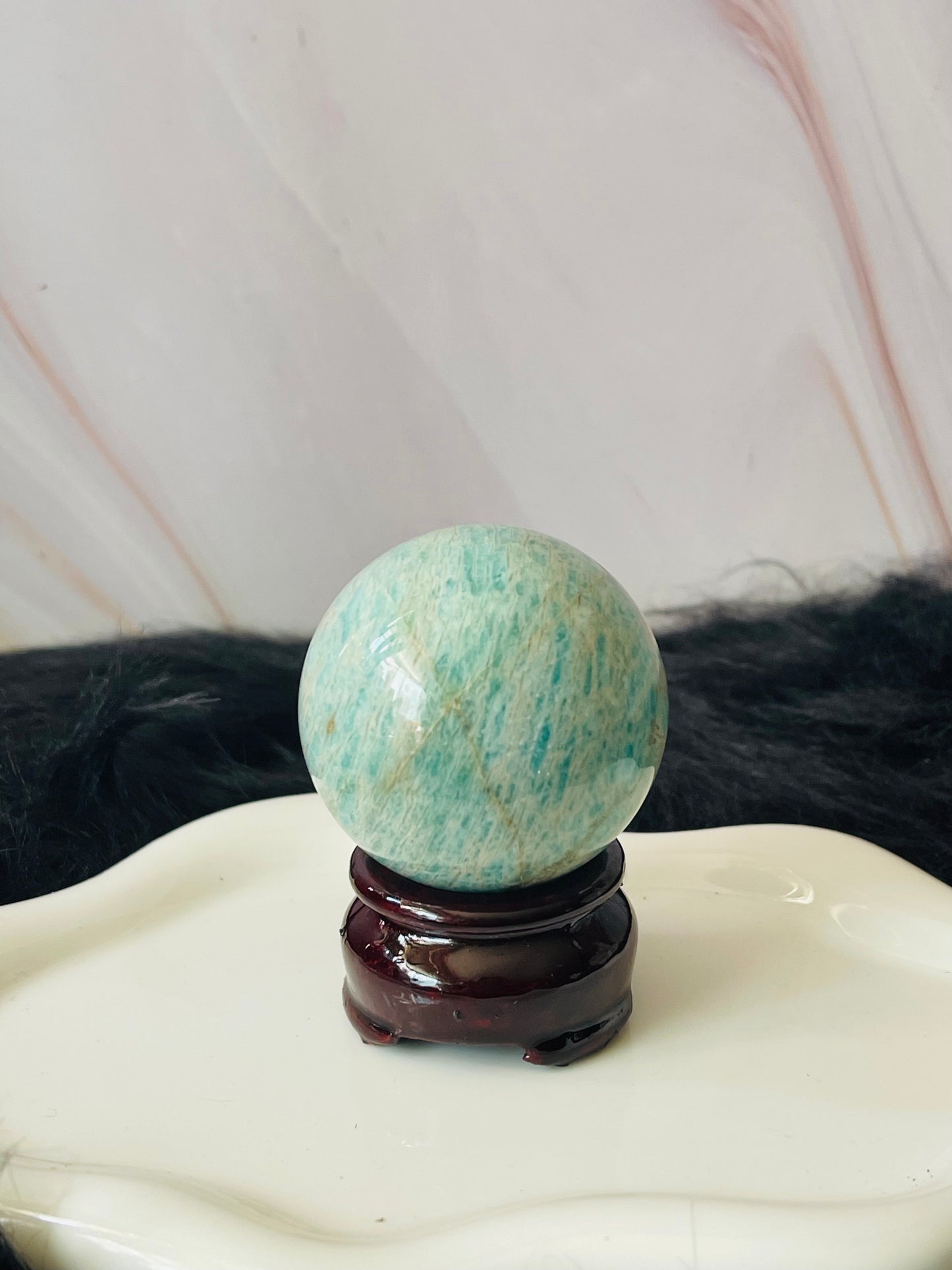 Amazonite sphere