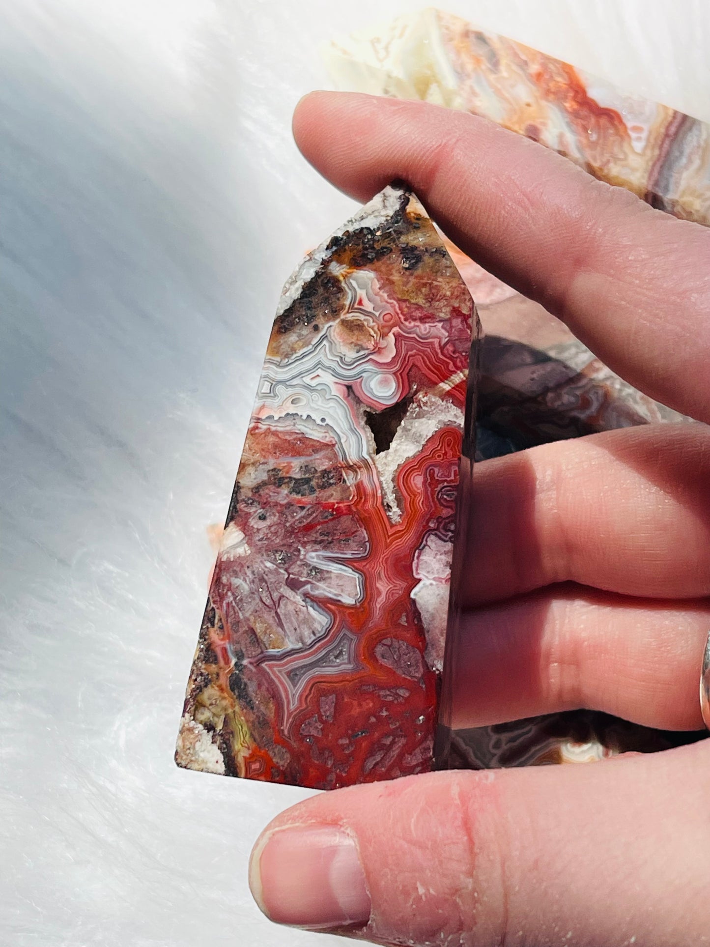 Crazy Lace Agate Towers
