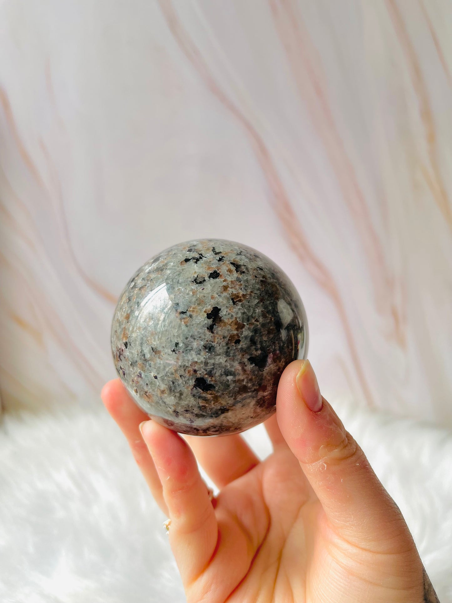 Large Yooperlite Sphere