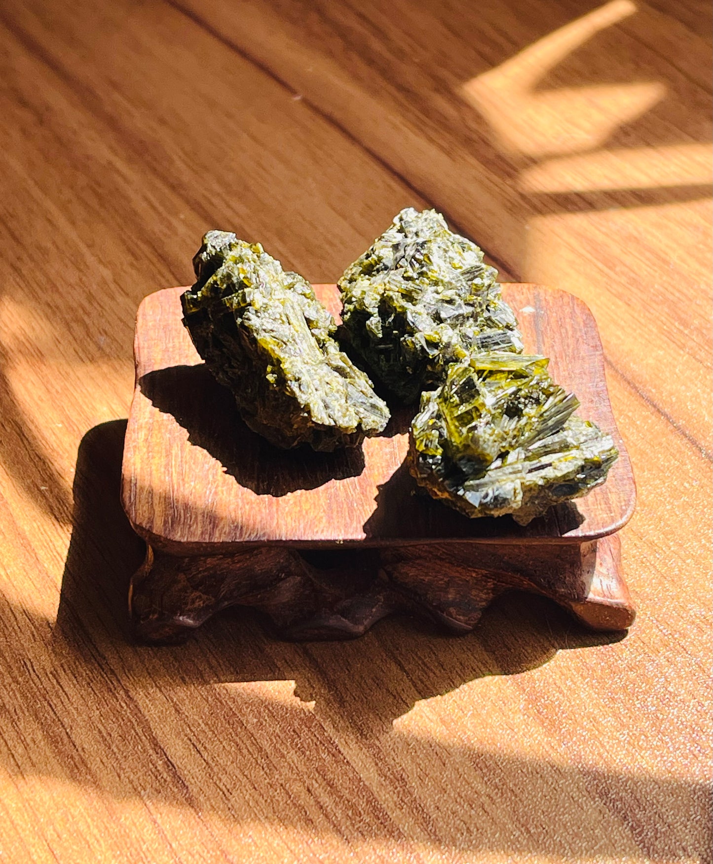 Raw Green Tourmaline