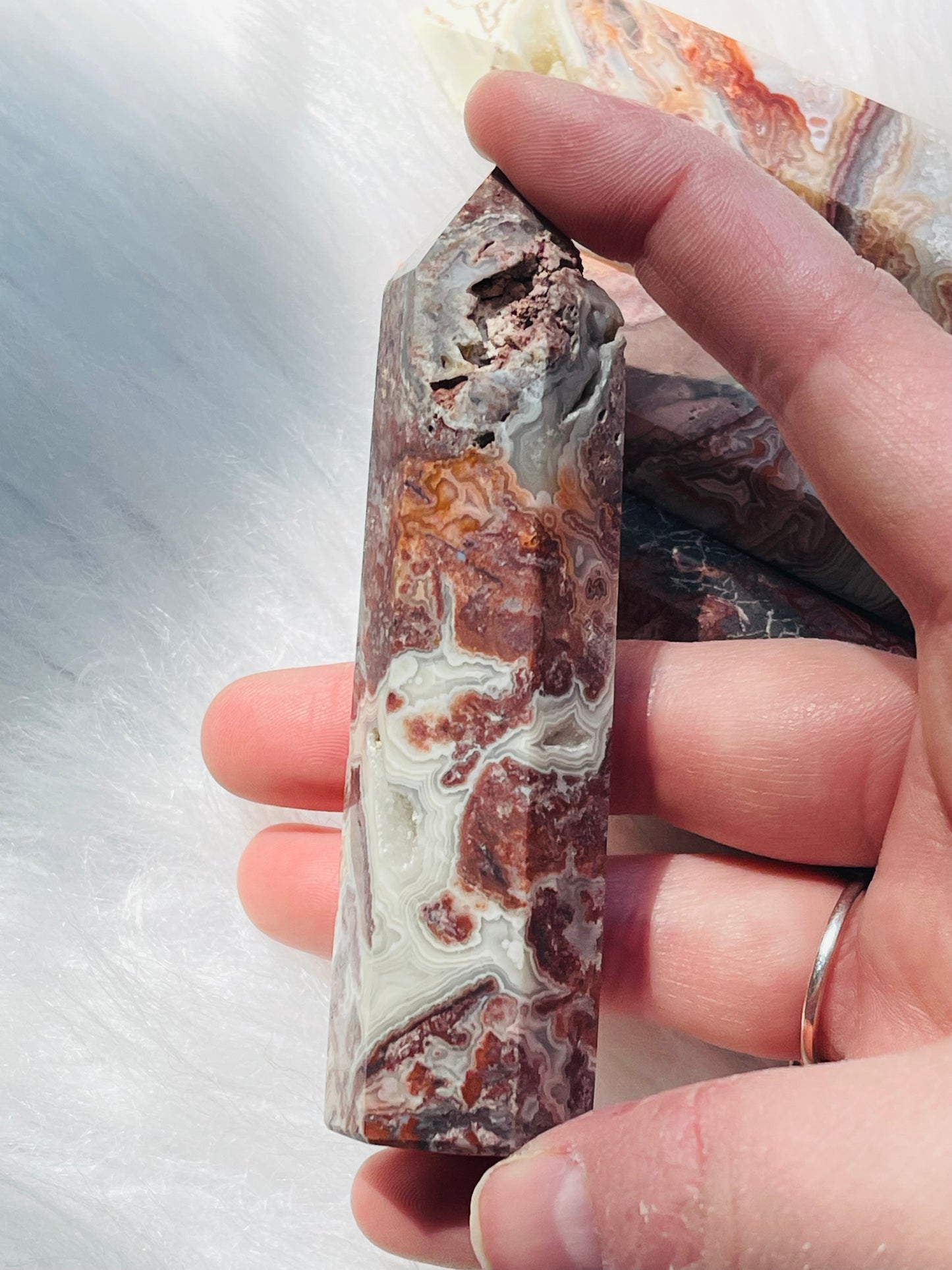 Crazy Lace Agate Towers