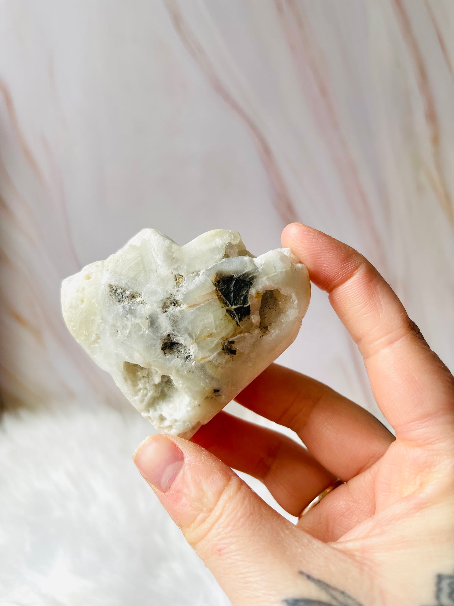 Unique Quartz Heart