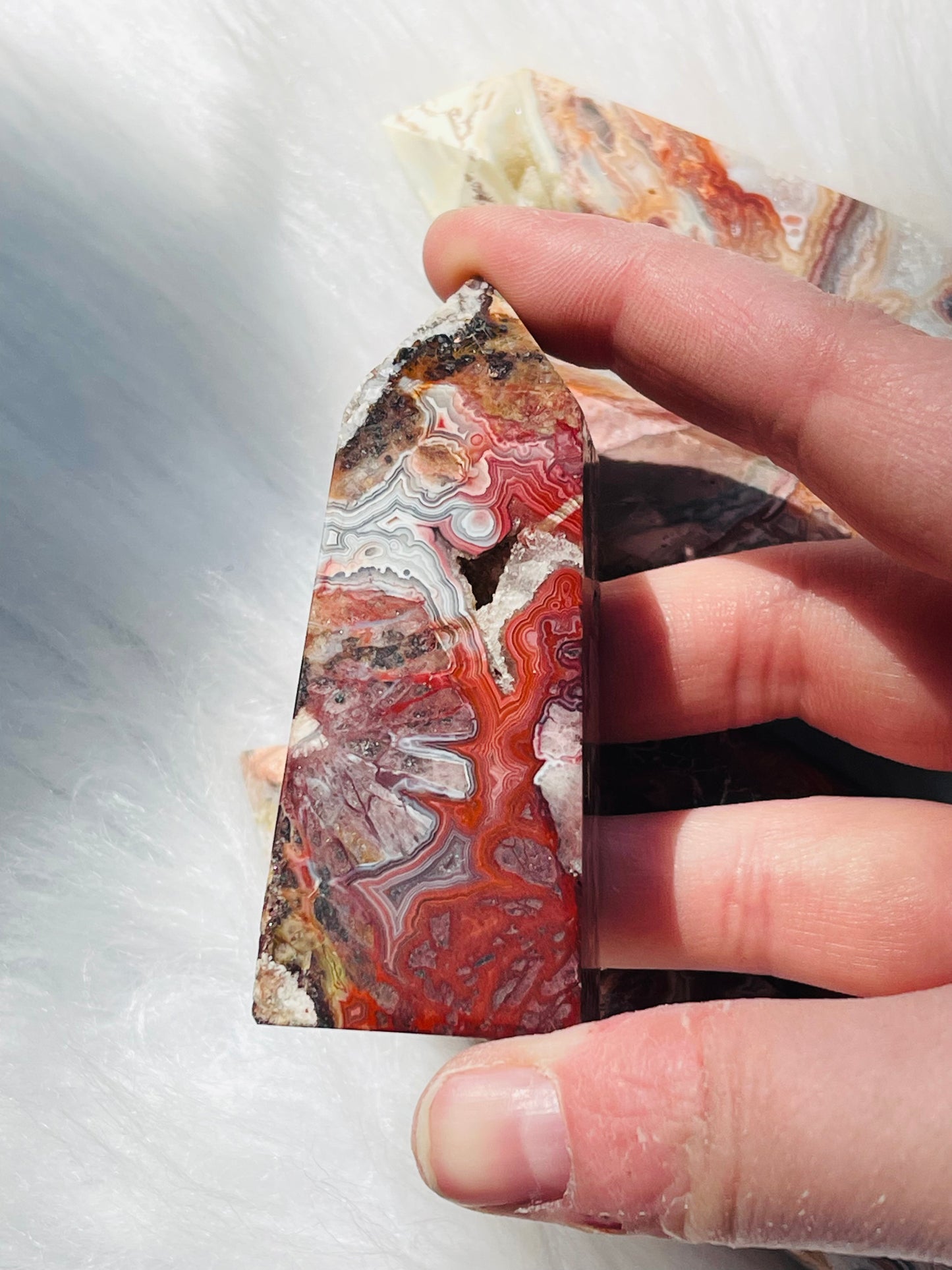 Crazy Lace Agate Towers