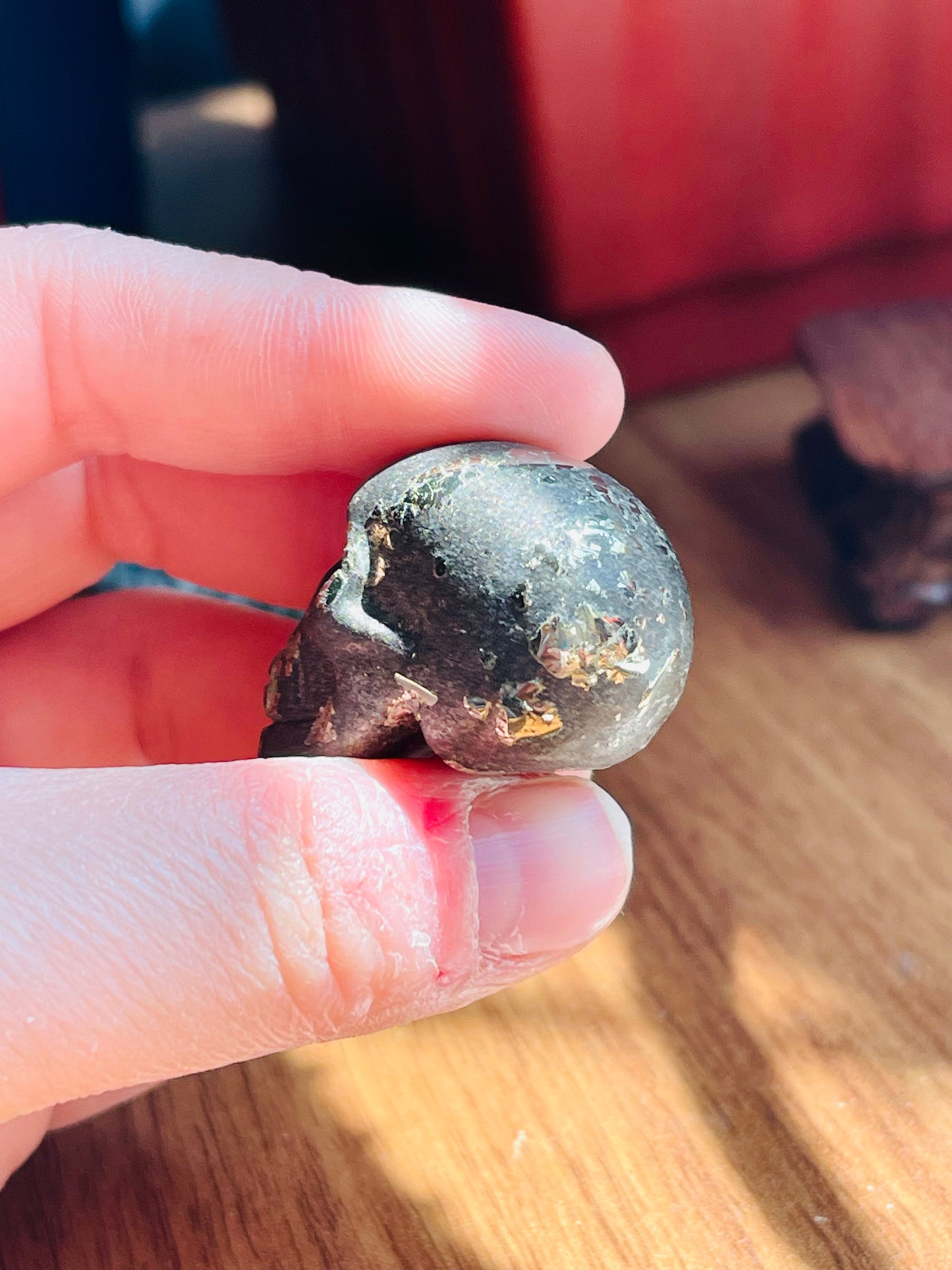 Small Pyrite Skulls