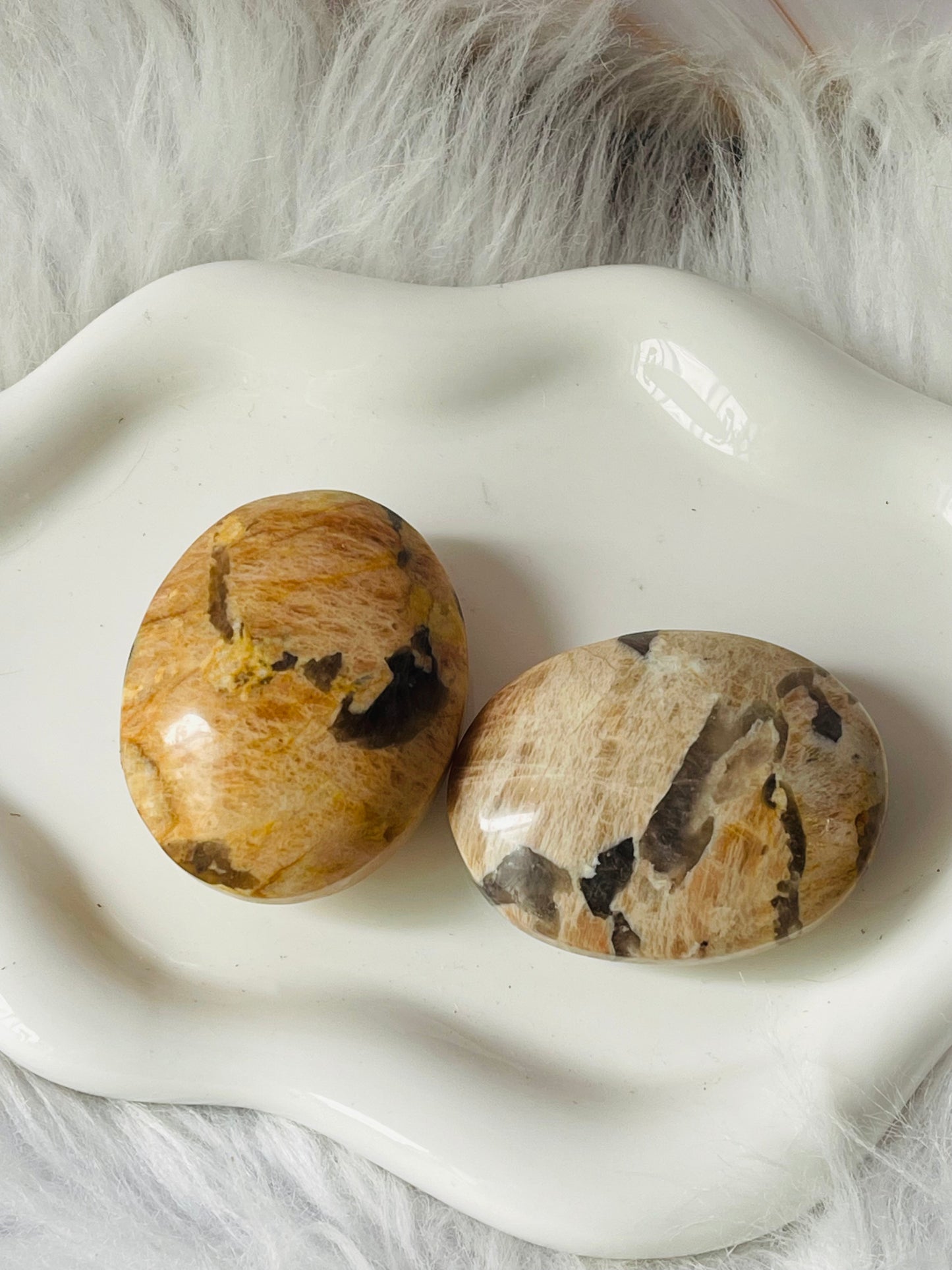 Zebradorite Palmstones