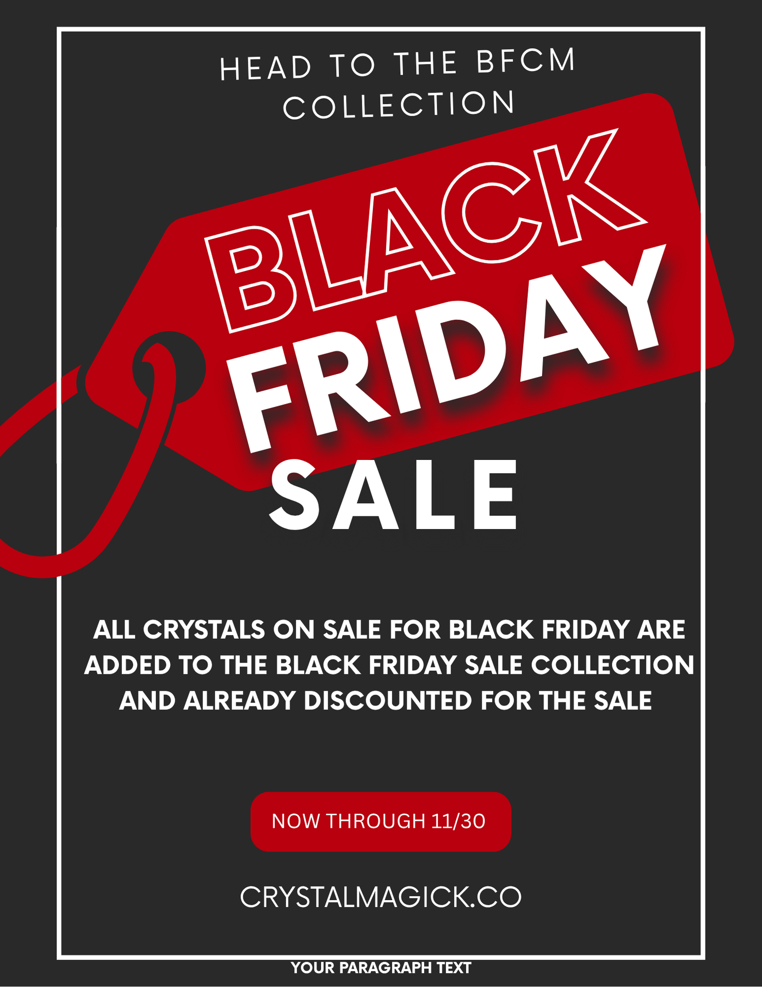 Black Friday Cyber Monday Sale