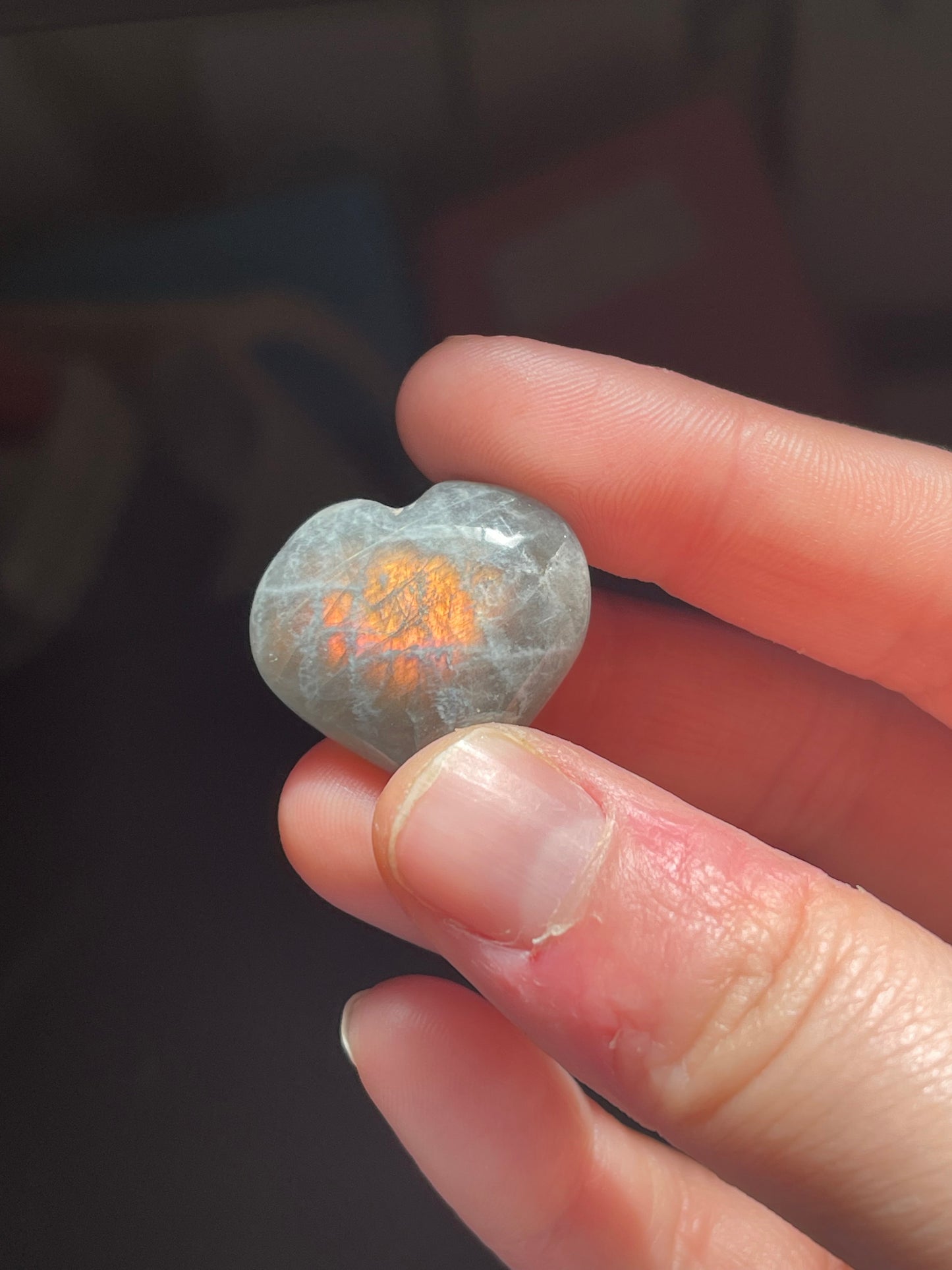 Labradorite Mini Hearts