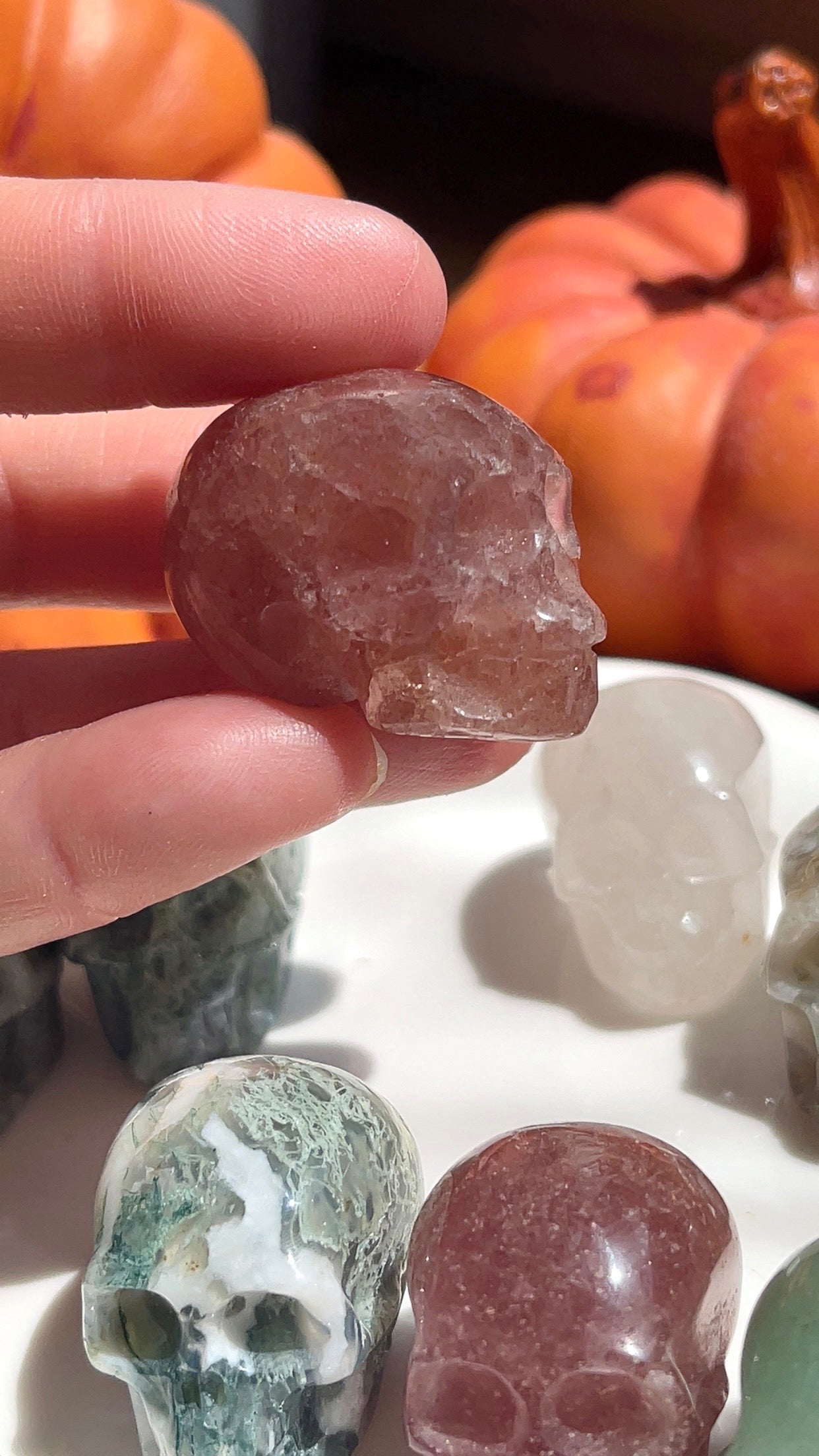 Mini Skull Crystal Magick Pick Box