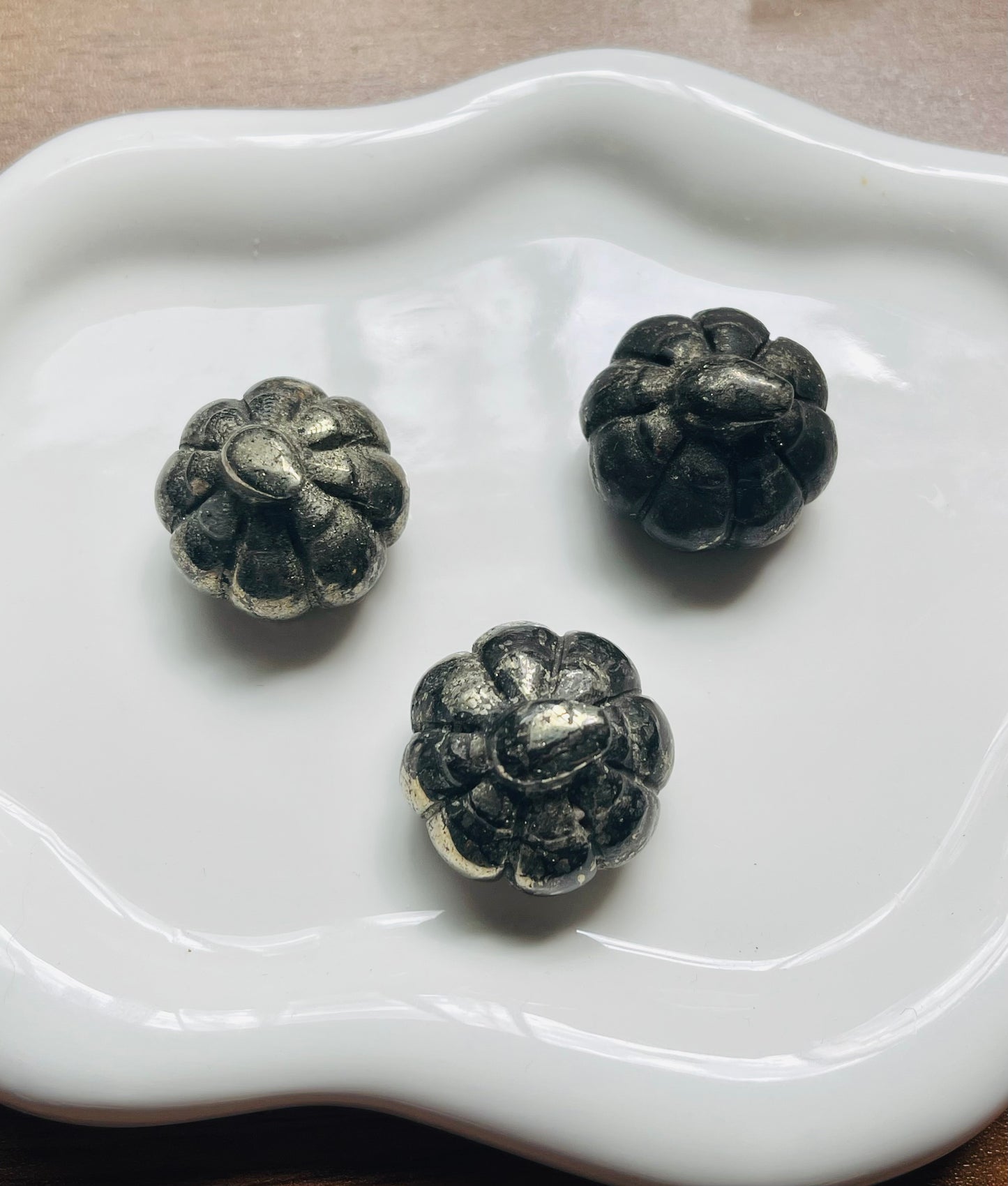 Pyrite Pumpkin