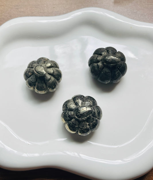 Pyrite Pumpkin