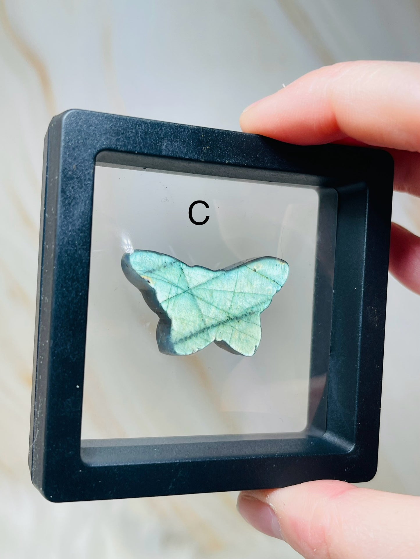 Flashy Labradorite Butterfly’s