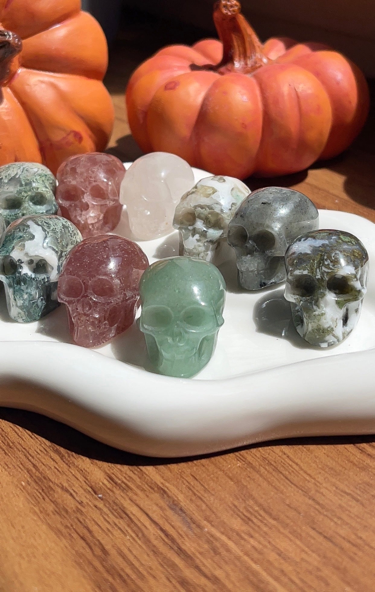 Mini Skull Crystal Magick Pick Box