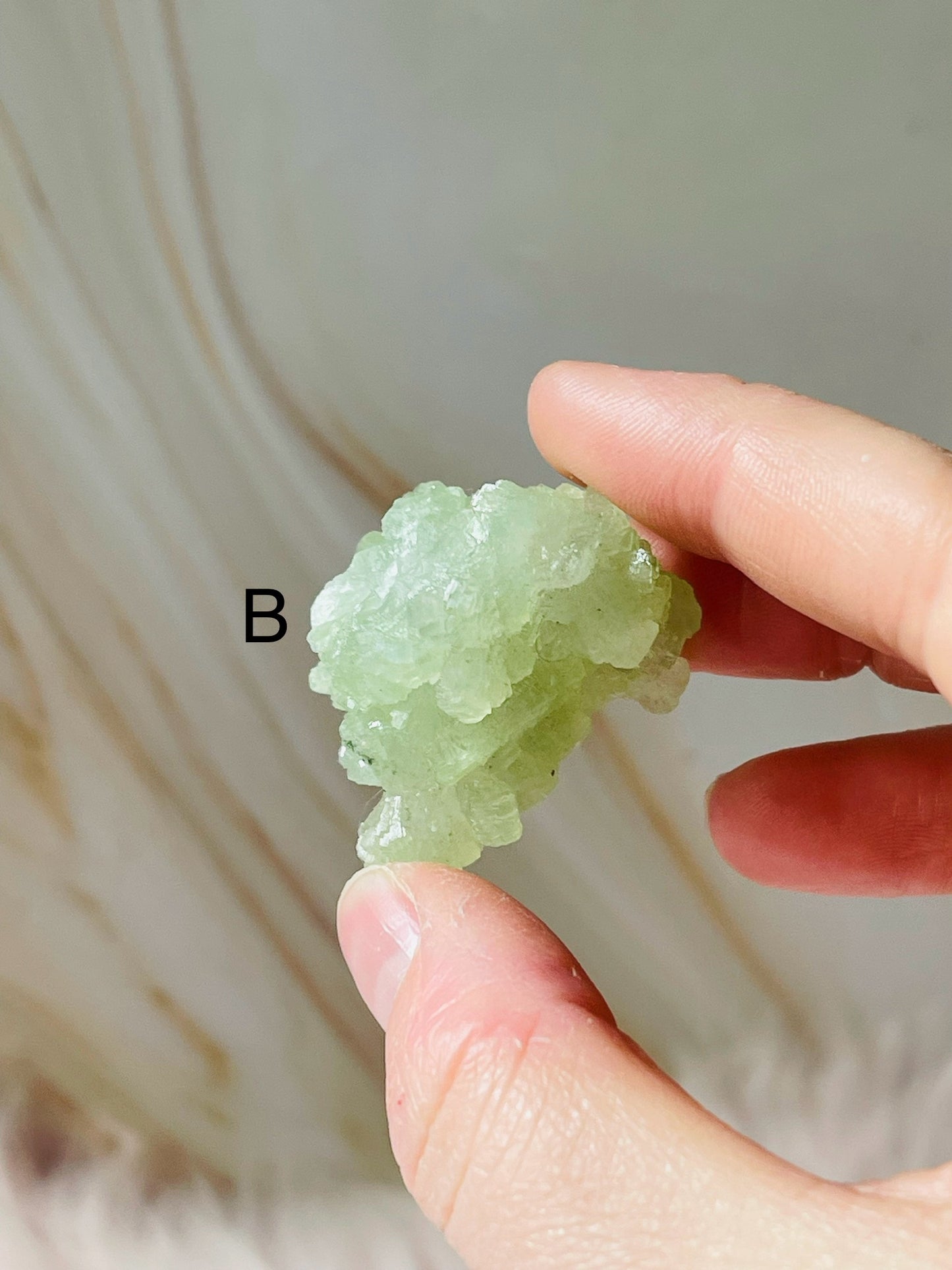 Raw Prehnite Clusters