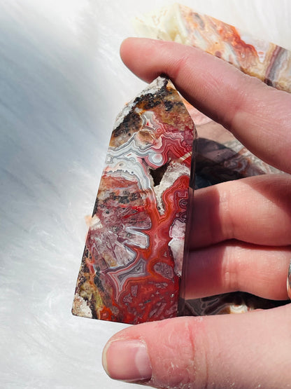 Crazy Lace Agate Towers