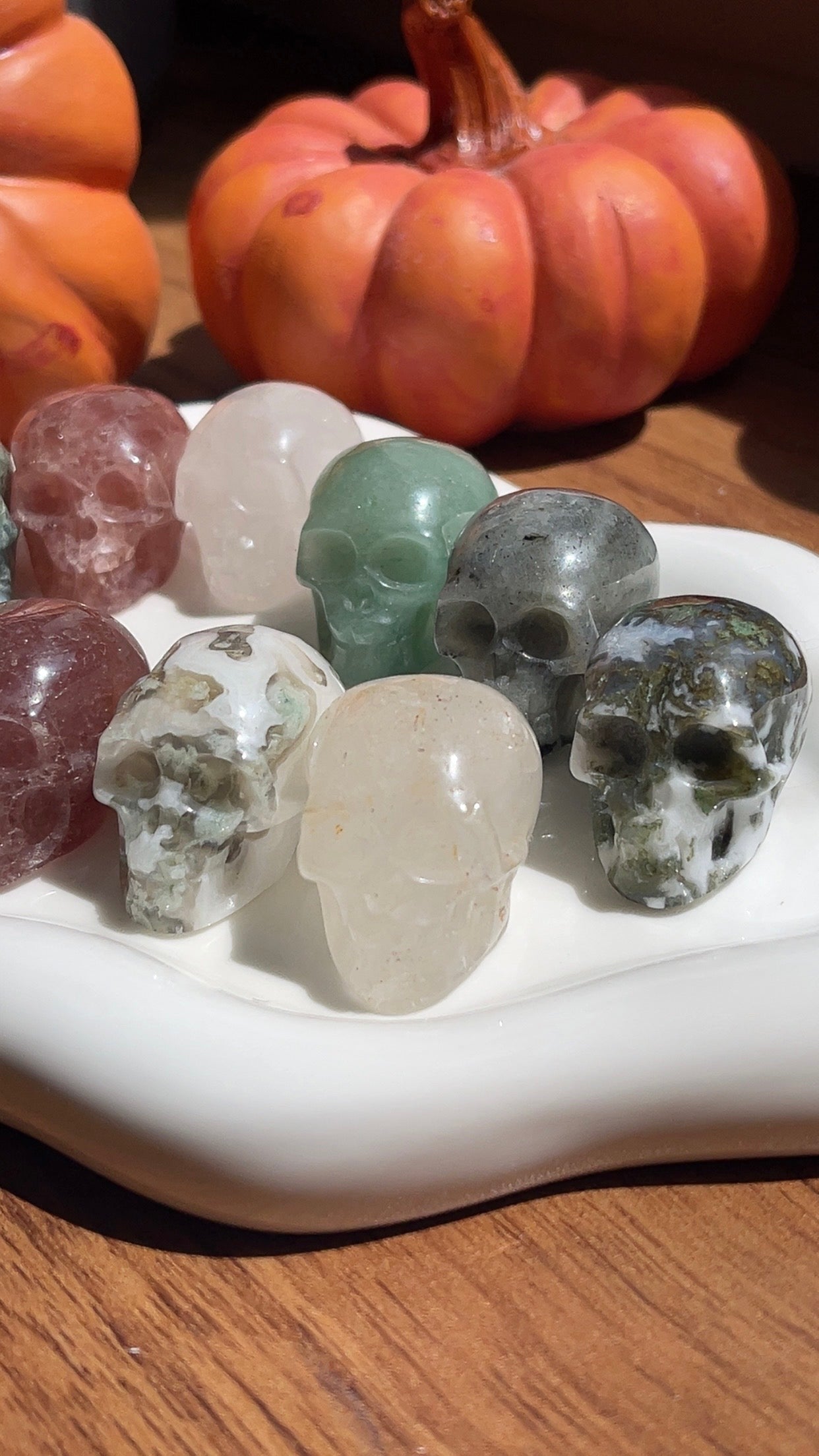 Mini Skull Crystal Magick Pick Box