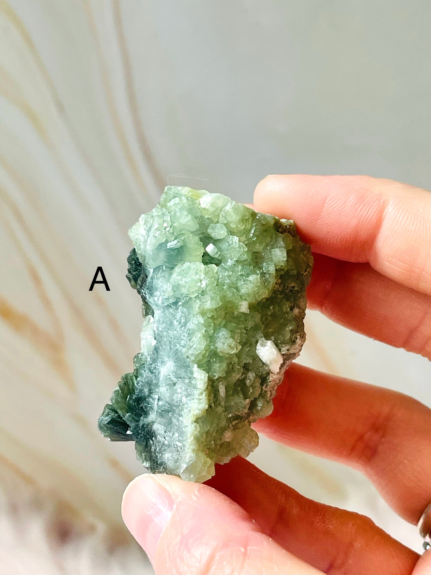 Raw Prehnite Clusters