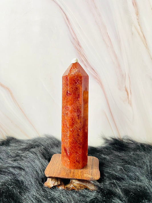 Strawberry Quartz Tower