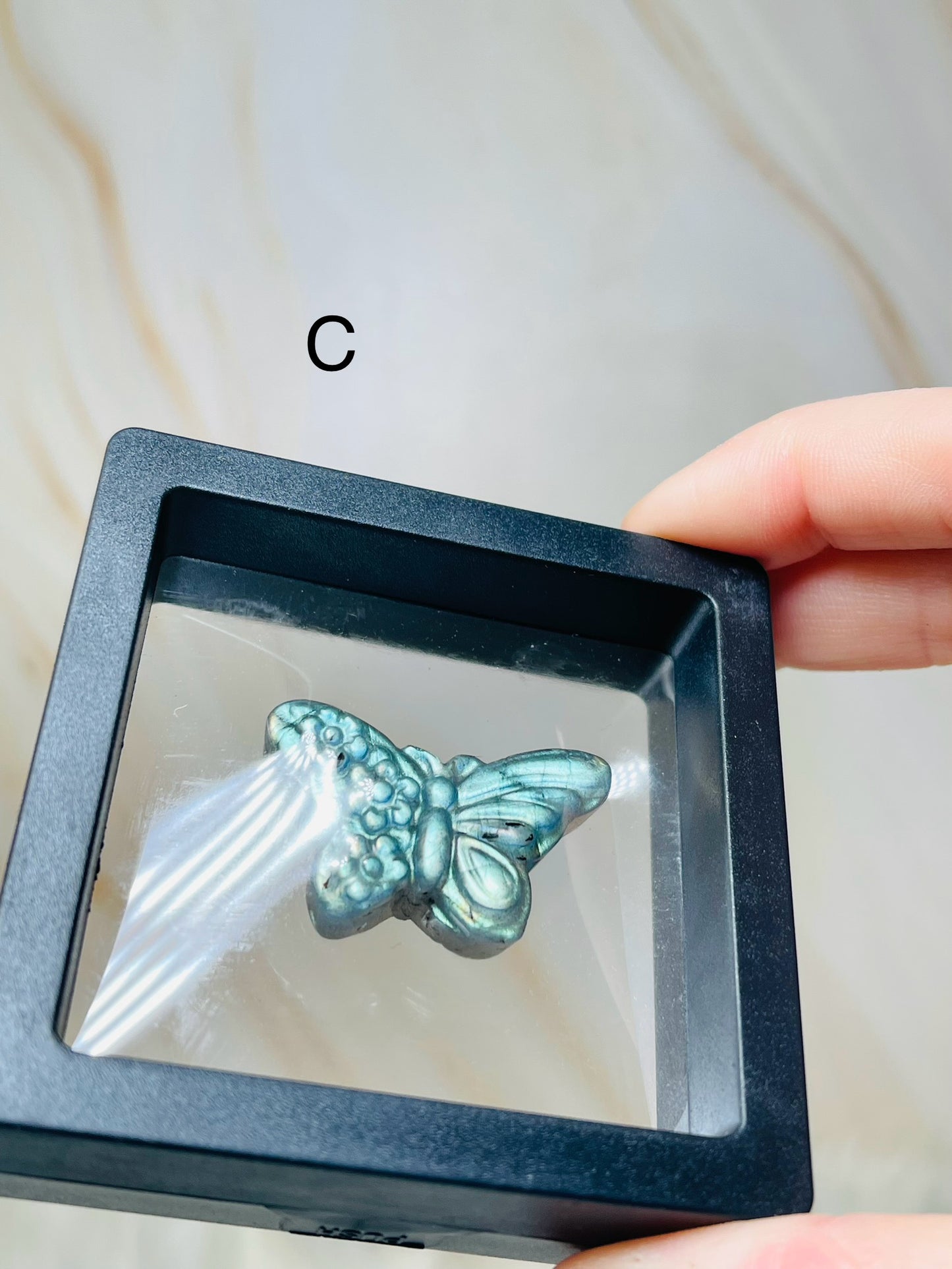 Flashy Labradorite Butterfly’s