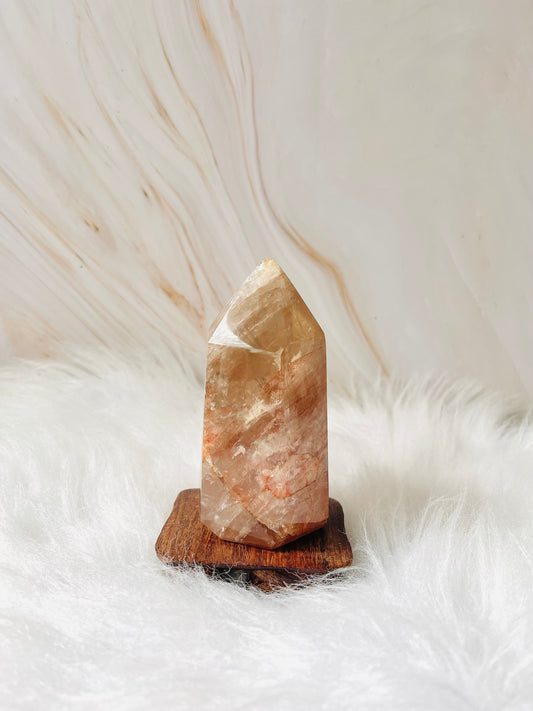 Chunky Fire Quartz Tower