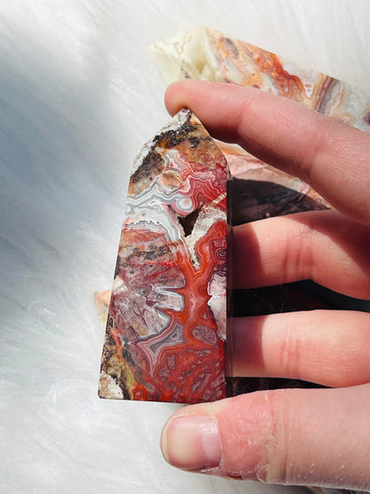 Crazy Lace Agate Towers