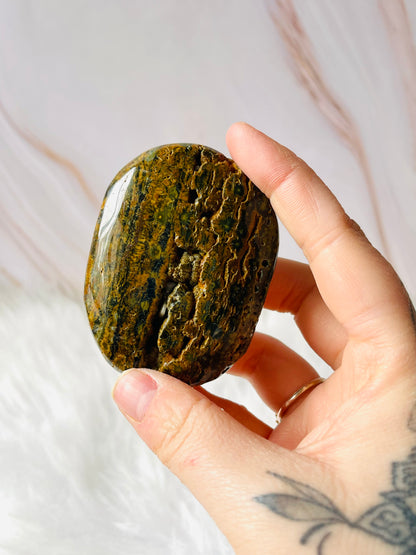 Ocean jasper palmstone