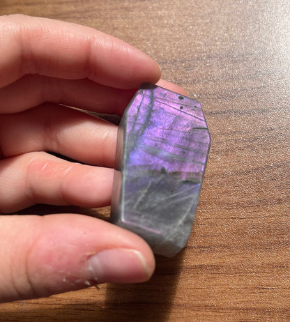 Purple Labradorite Coffin