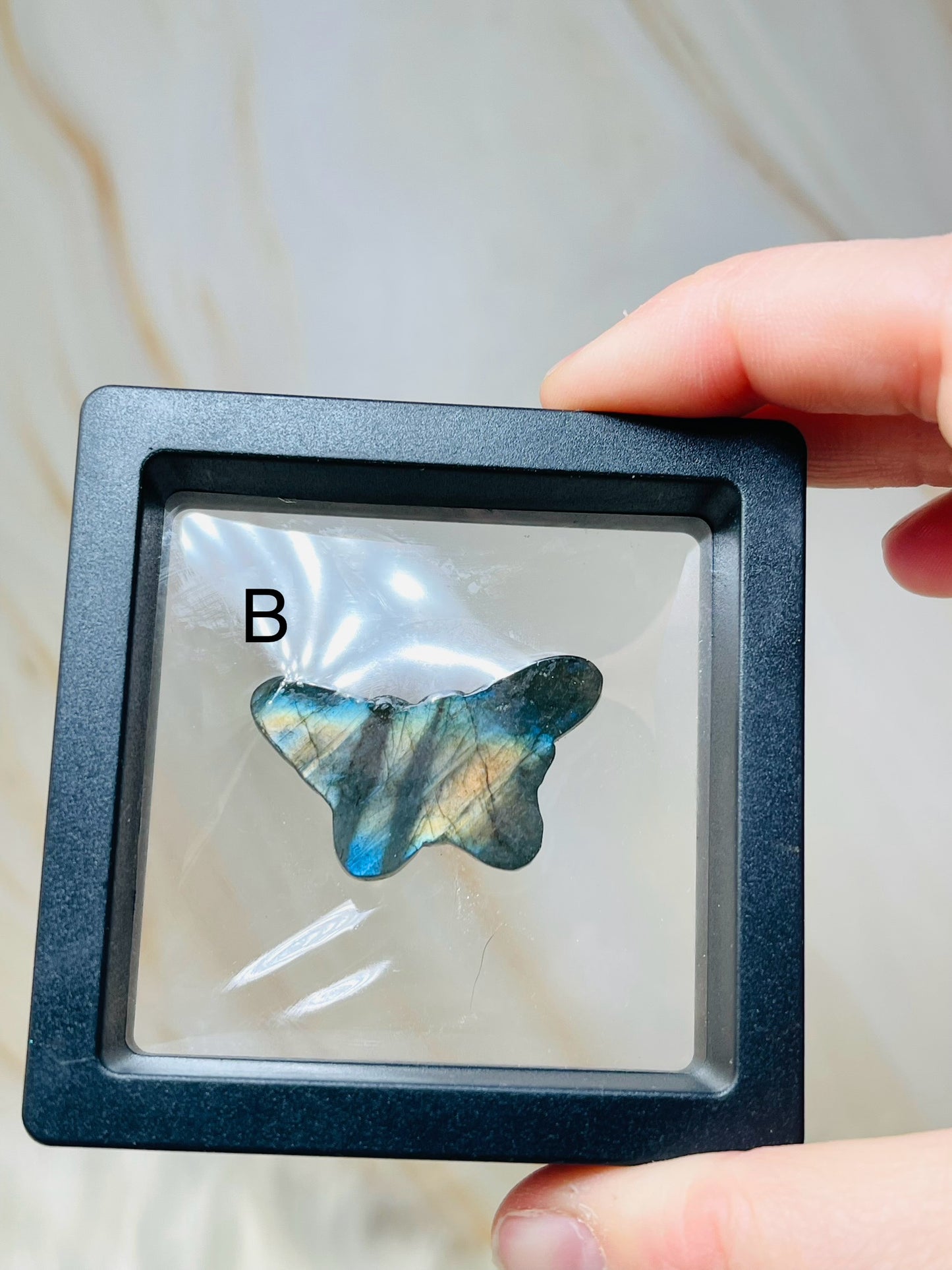 Flashy Labradorite Butterfly’s