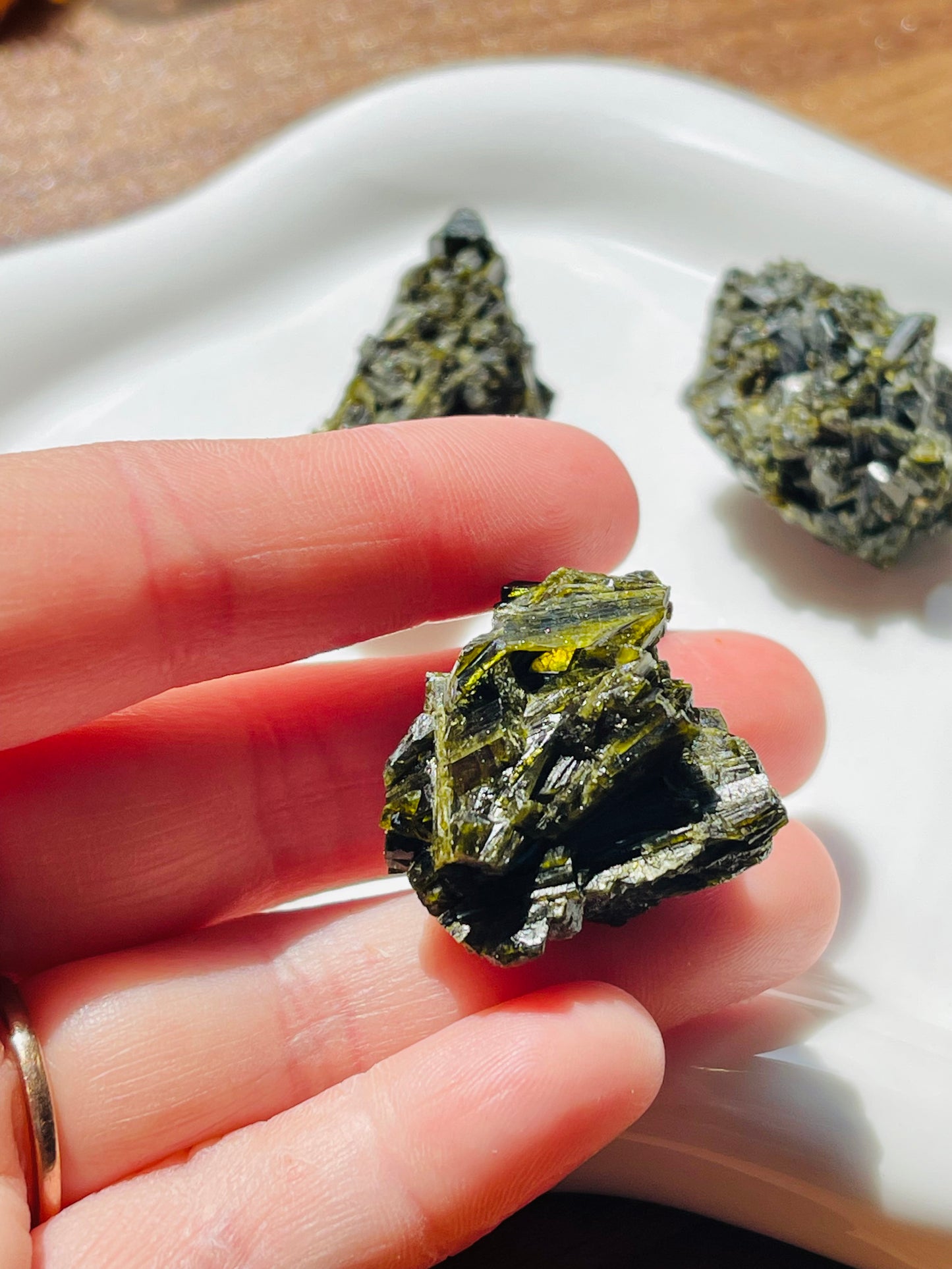 Raw Green Tourmaline
