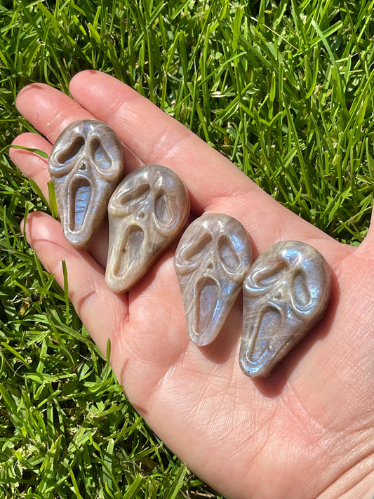 Moonstone Ghost Face Mask