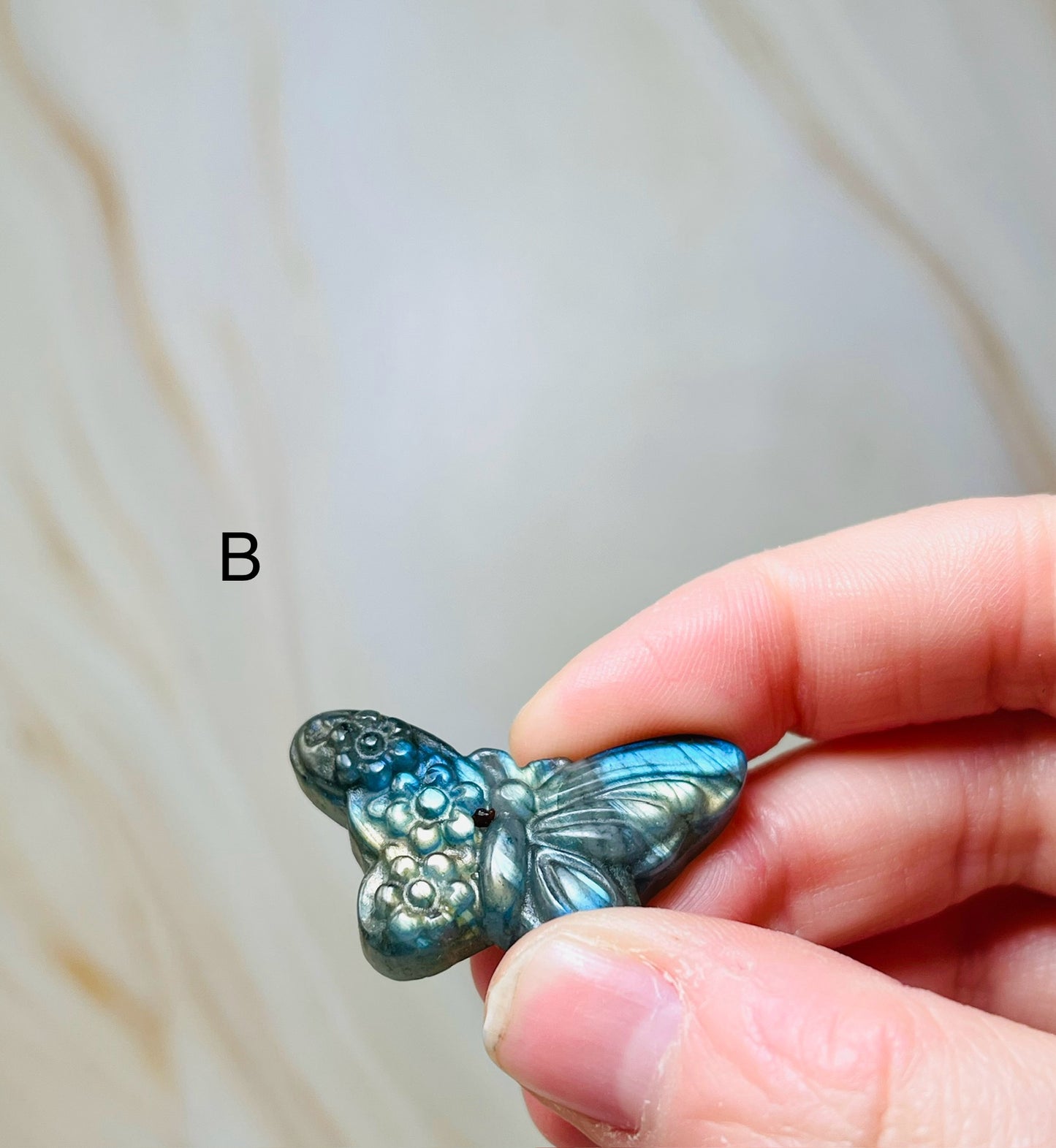 Flashy Labradorite Butterfly’s