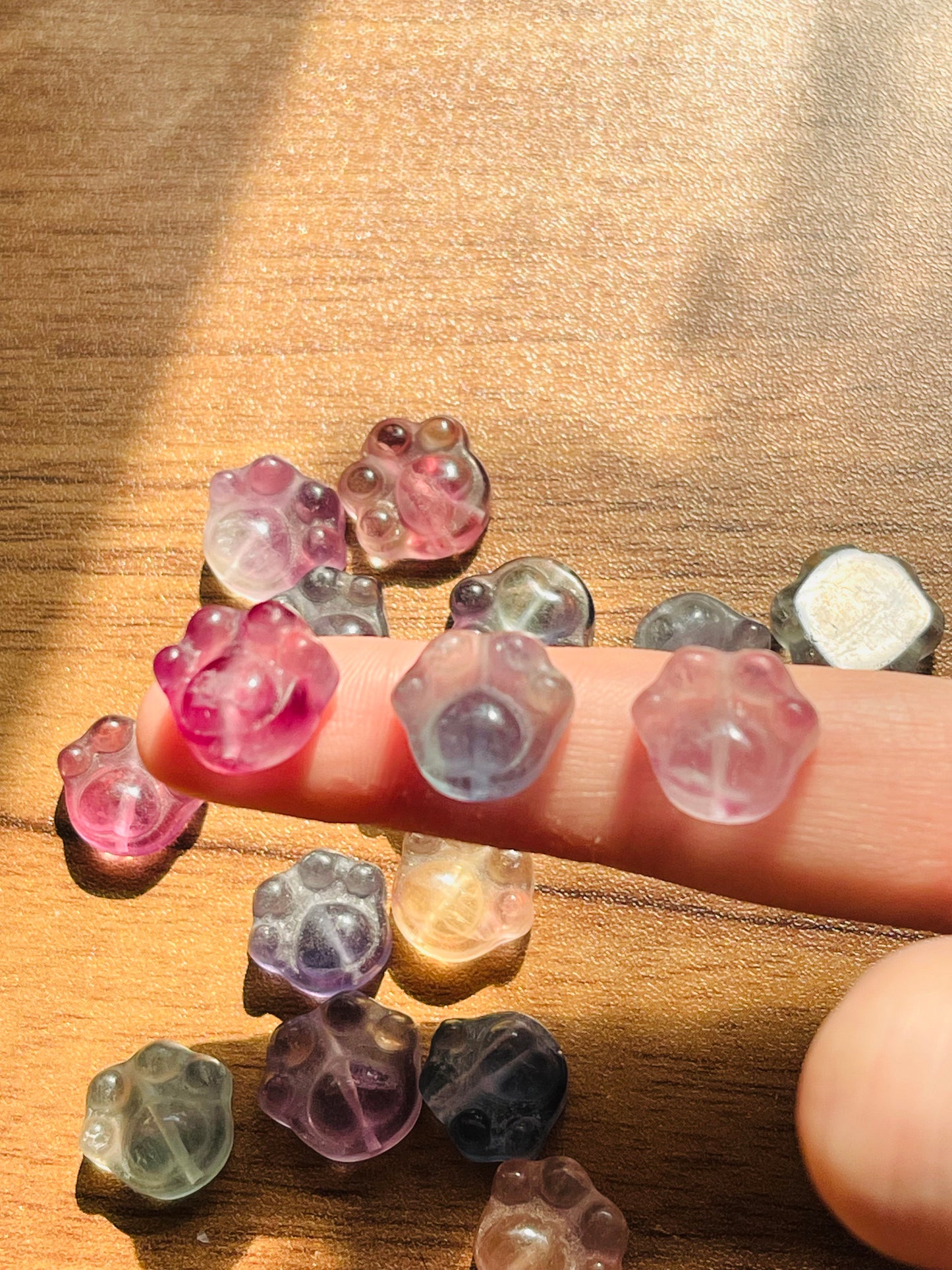 MINI fluorite  PawPrints